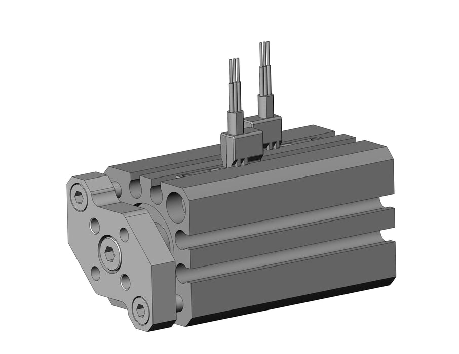 CDQMB16-30-M9PWV Compact Guide Rod Cylinder, CQM