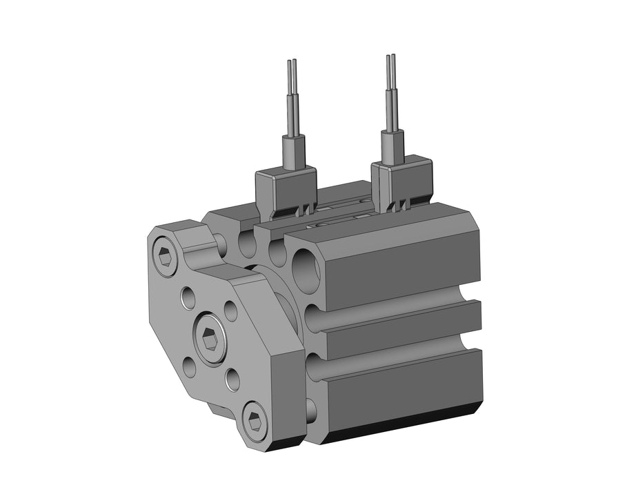 CDQMB16-5-M9BV Compact Guide Rod Cylinder, CQM