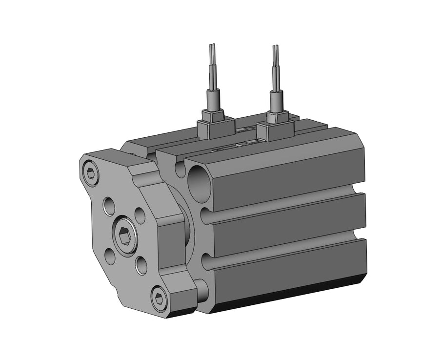CDQMB20-15-M9BAVL Compact Guide Rod Cylinder, CQM