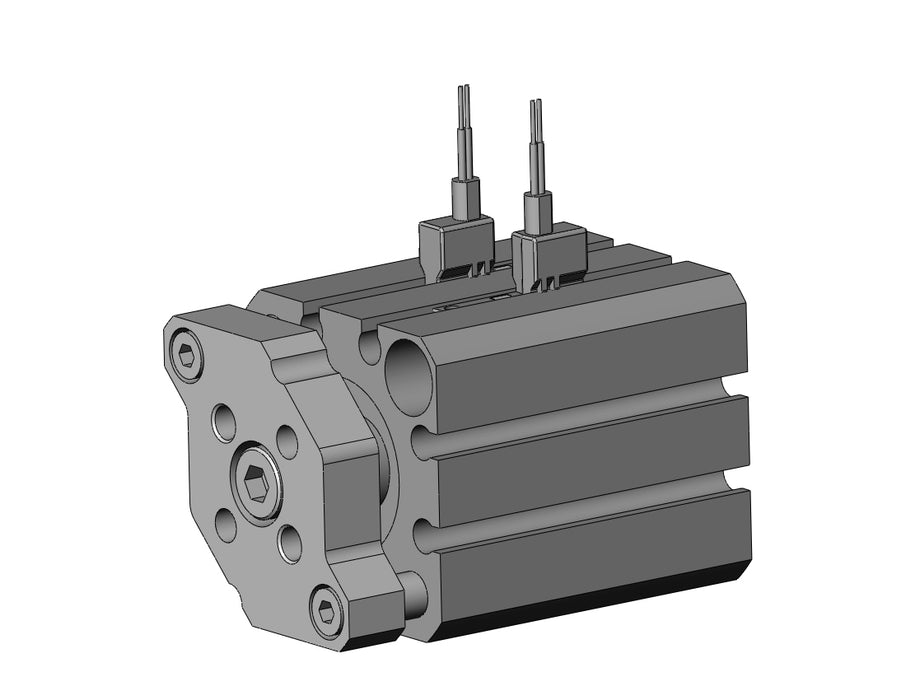CDQMB20-15-M9BWV Compact Guide Rod Cylinder, CQM