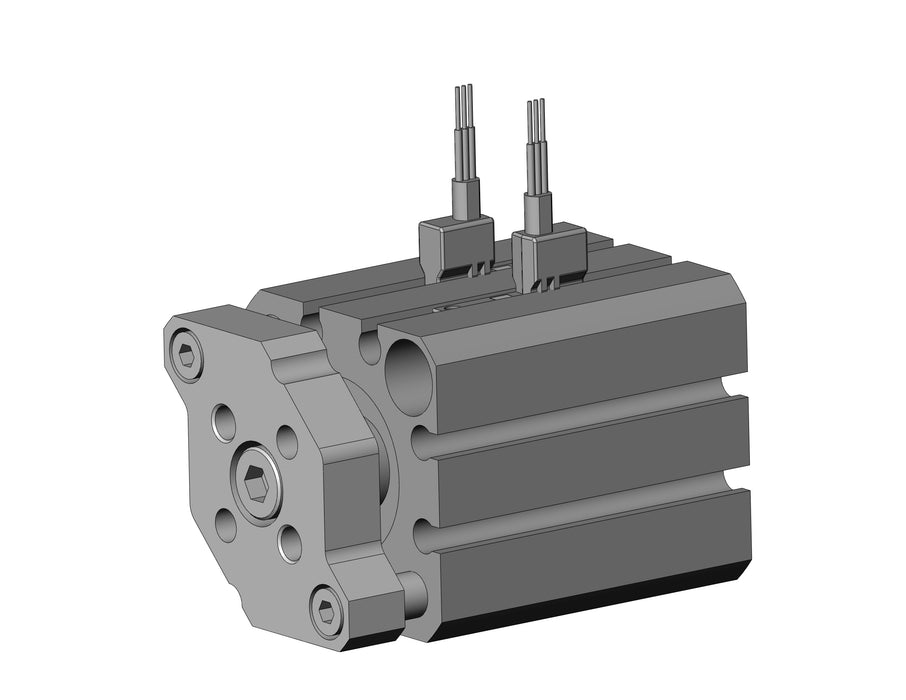 CDQMB20-15-M9NV Compact Guide Rod Cylinder, CQM