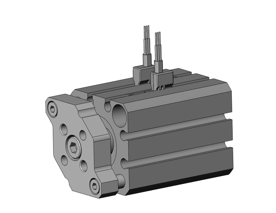 CDQMB20-20-M9NVSDPC Compact Guide Rod Cylinder, CQM