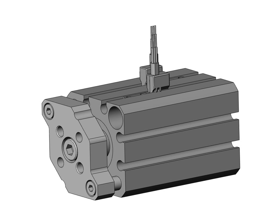 CDQMB20-25-M9NWV Compact Guide Rod Cylinder, CQM