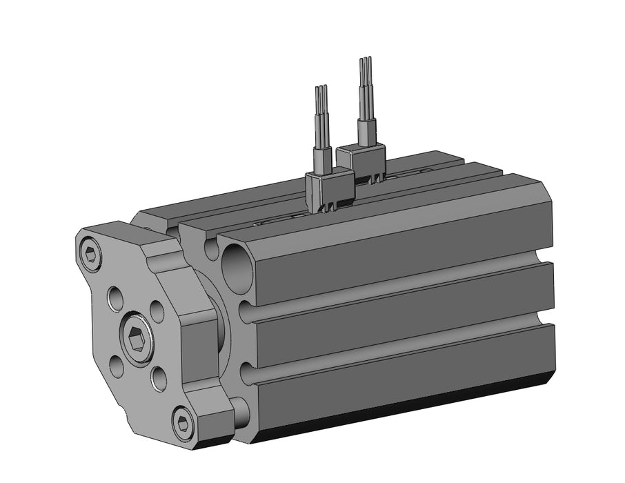 CDQMB20-35-M9PV Compact Guide Rod Cylinder, CQM