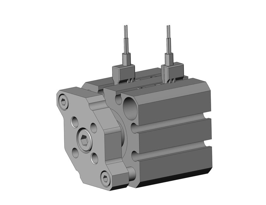 CDQMB20-5-M9BVL Compact Guide Rod Cylinder, CQM
