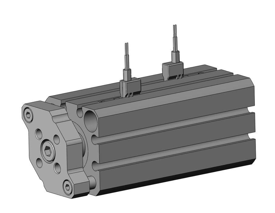 CDQMB20-50-M9BV Compact Guide Rod Cylinder, CQM