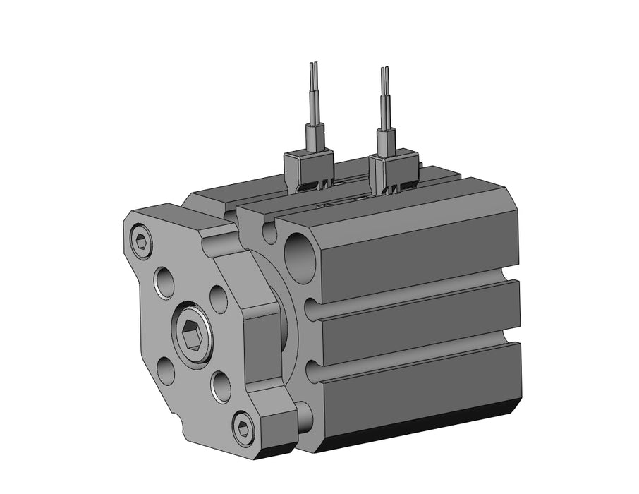CDQMB25-10-M9BWV Compact Guide Rod Cylinder, CQM