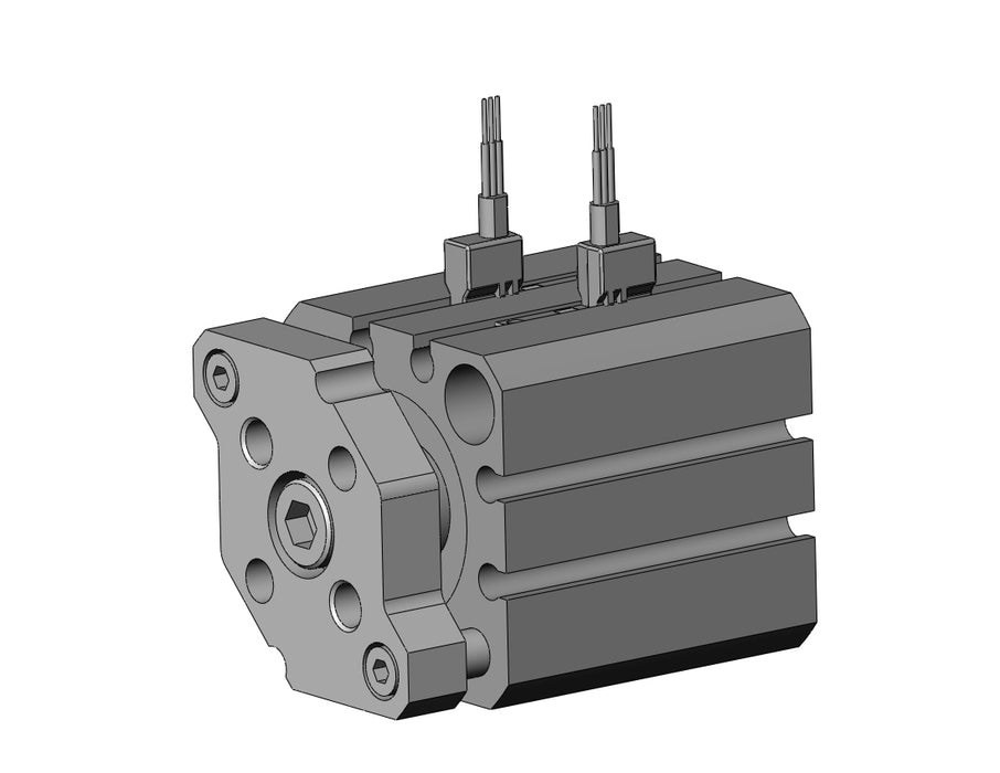 CDQMB25-10-M9NWV Compact Guide Rod Cylinder, CQM