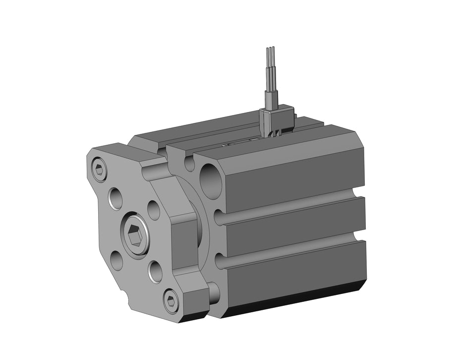 CDQMB25-10-M9PVSAPCS Compact Guide Rod Cylinder, CQM