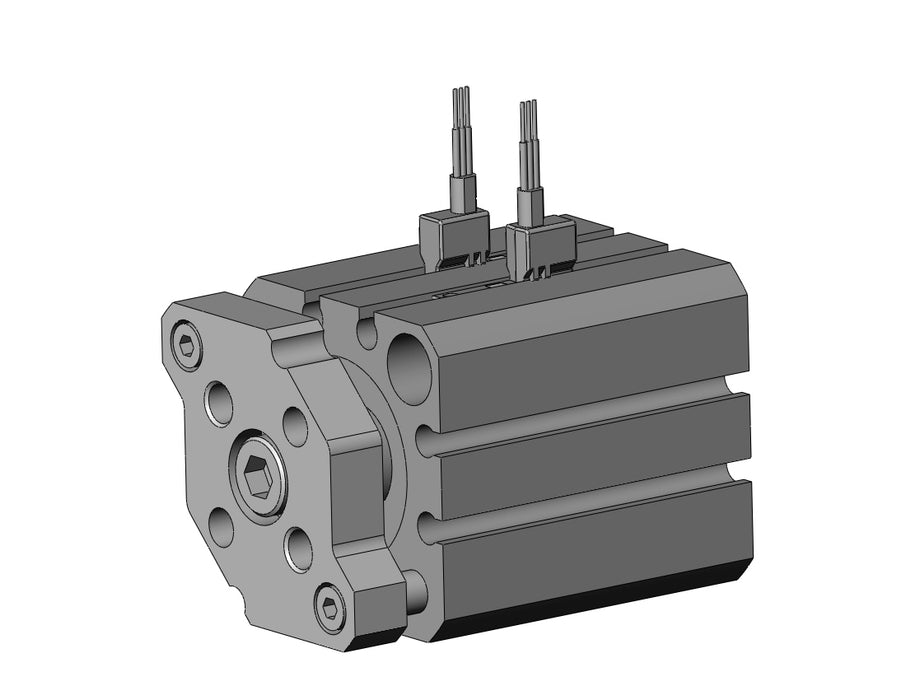 CDQMB25-15-M9PVL Compact Guide Rod Cylinder, CQM
