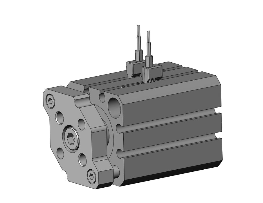 CDQMB25-20-M9BWV Compact Guide Rod Cylinder, CQM