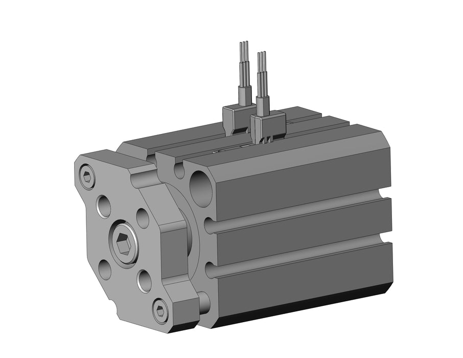 CDQMB25-20-M9NVL Compact Guide Rod Cylinder, CQM