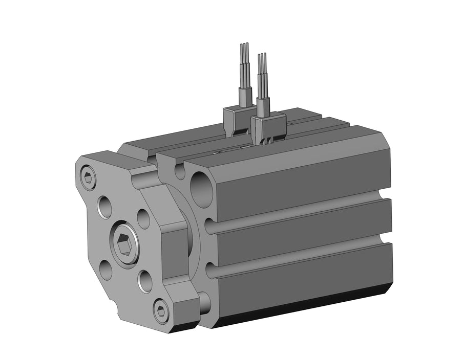 CDQMB25-20-M9NV Compact Guide Rod Cylinder, CQM