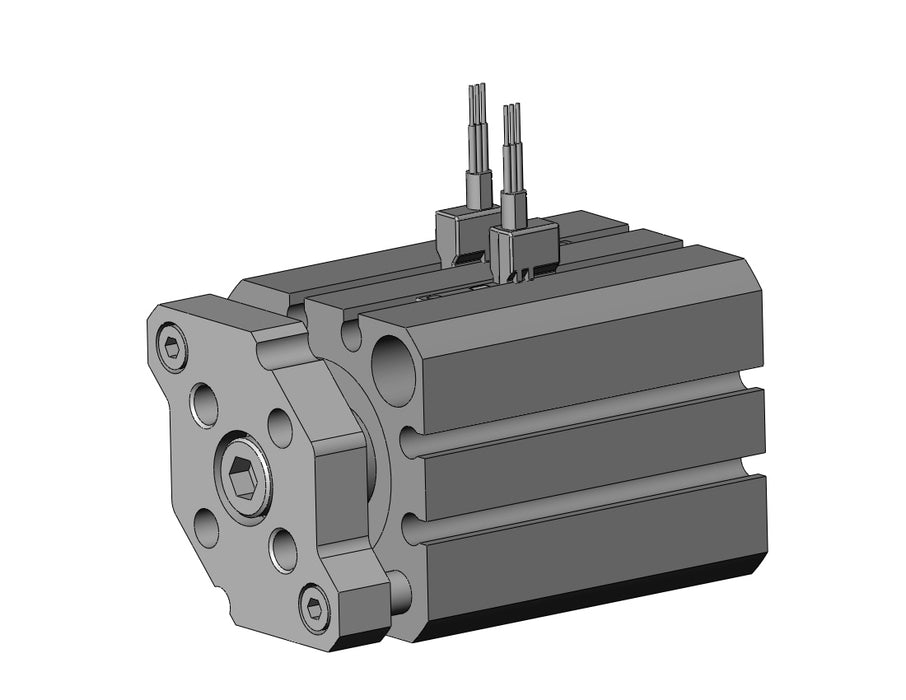 CDQMB25-20-M9NWV Compact Guide Rod Cylinder, CQM
