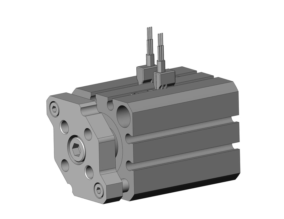 CDQMB25-20-M9PV Compact Guide Rod Cylinder, CQM