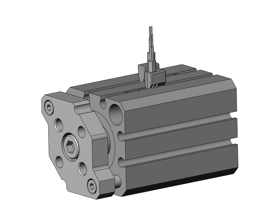 CDQMB25-25-M9BV Compact Guide Rod Cylinder, CQM