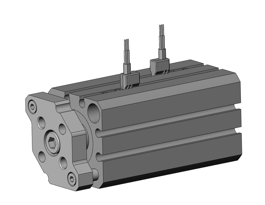 CDQMB25-45-M9PV Compact Guide Rod Cylinder, CQM