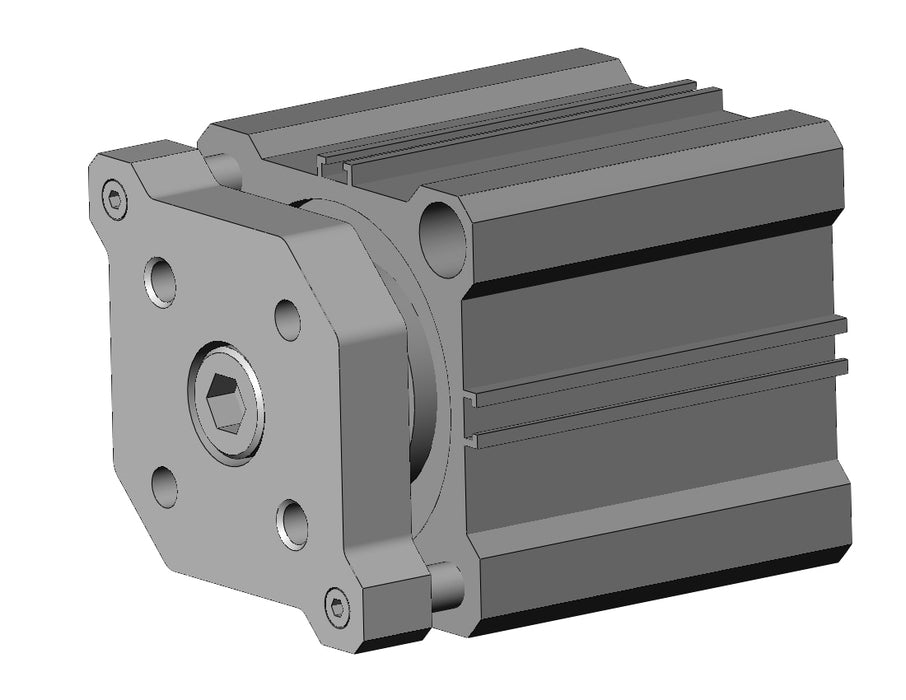 CDQMB50-25-M9B Compact Guide Rod Cylinder, CQM