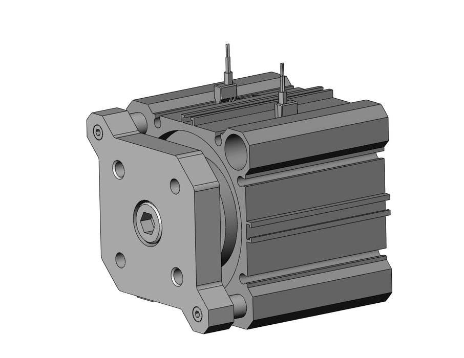 CDQMB63-20-M9BV Compact Guide Rod Cylinder, CQM
