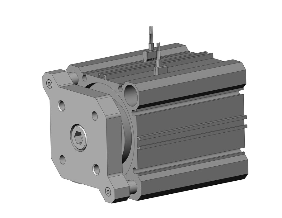 CDQMB63-40-M9PWV Compact Guide Rod Cylinder, CQM