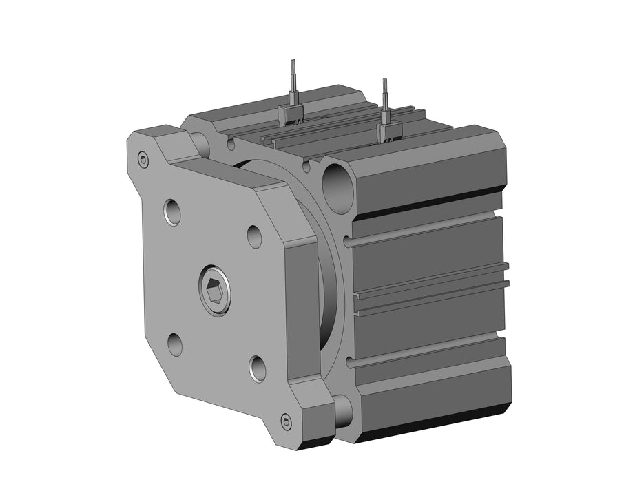 CDQMB80-10-M9BV Compact Guide Rod Cylinder, CQM