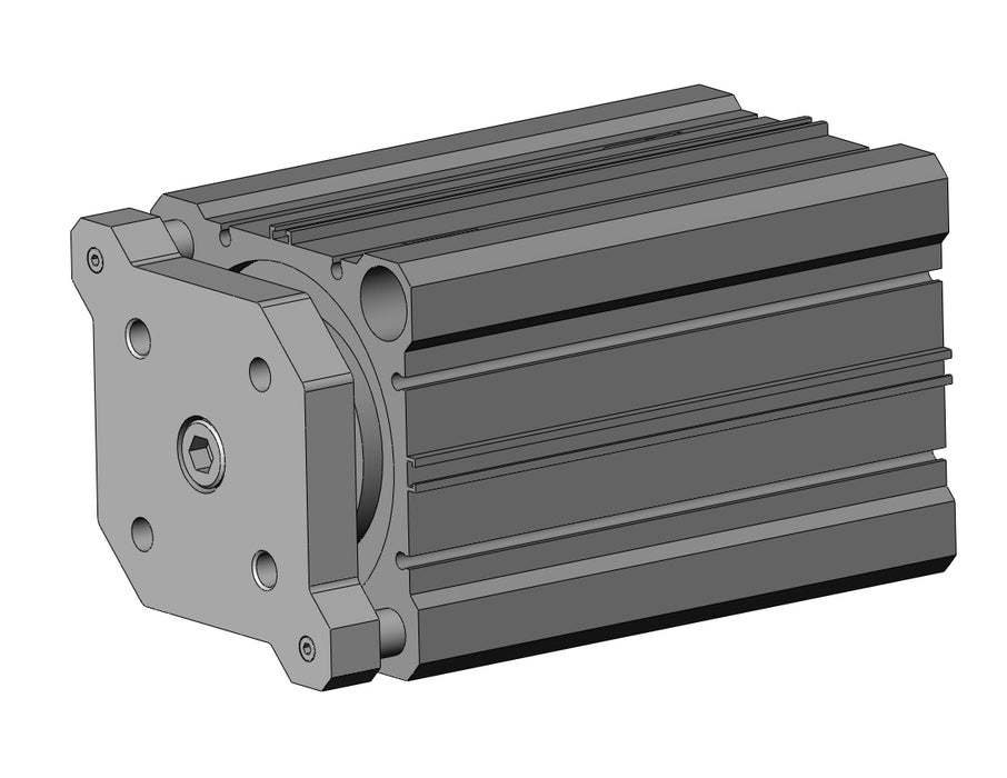 CDQMB80-100-M9B Compact Guide Rod Cylinder, CQM
