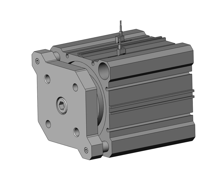 CDQMB80-50-M9BWV Compact Guide Rod Cylinder, CQM
