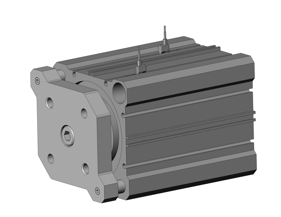 CDQMB80-75-M9BWV Compact Guide Rod Cylinder, CQM