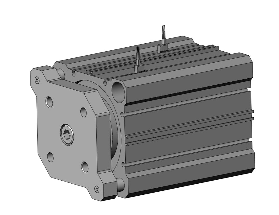 CDQMB80-75-M9PWV Compact Guide Rod Cylinder, CQM