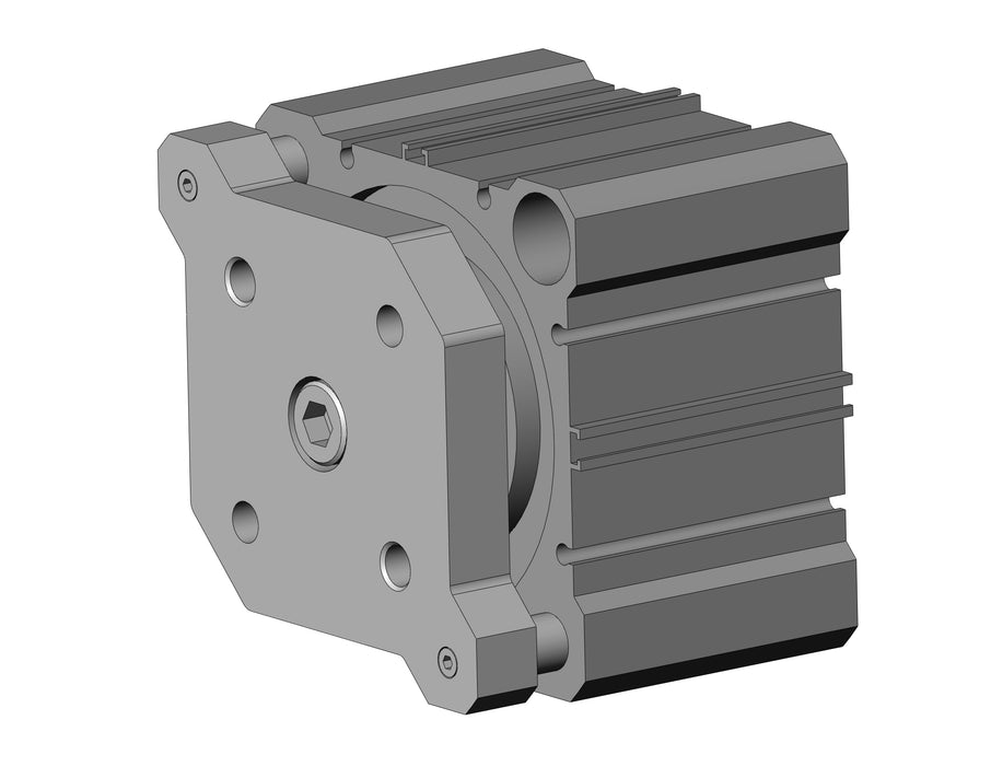 CDQMB80TF-10 COMPACT GUIDE ROD CYLINDER, CQM