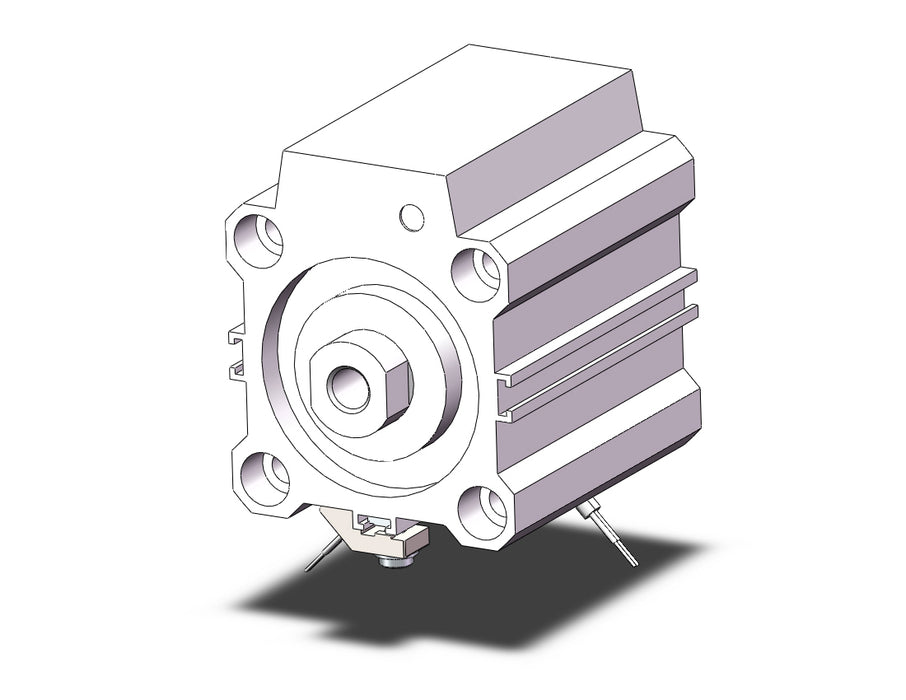 CDQP2B40-20DC-M9BVL Compact Cylinder, CQ2