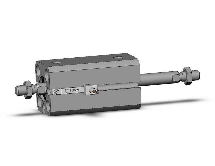 CDQSWB12-20DM-A93VL Cyl, Compact, Dbl rod