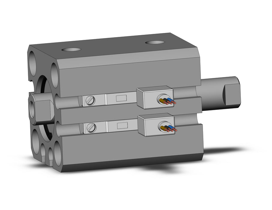 CDQSWB16-10D-M9NAVL CYL, COMPACT, DBL ROD