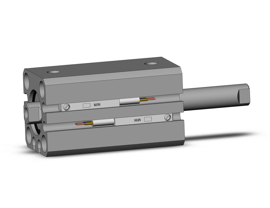 CDQSWB16-25DC-M9N CYL, COMPACT, DBL ROD