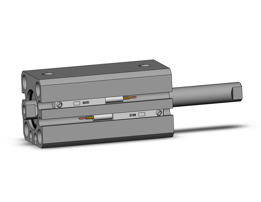 CDQSWB16-30D-M9BL CYL, COMPACT, DBL ROD