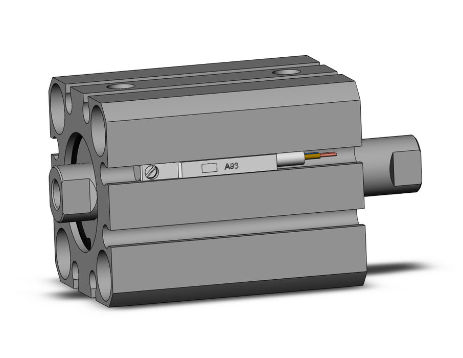 CDQSWB20-10D-A93S CYL, COMPACT, DBL ROD