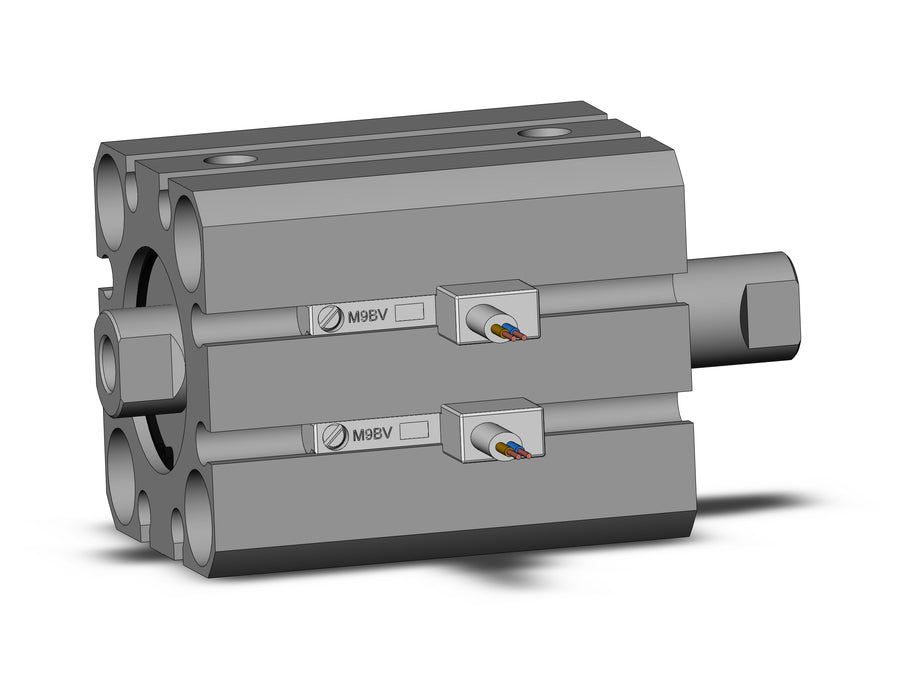 CDQSWB20-10D-M9BVSAPC Cyl, Compact, Dbl rod