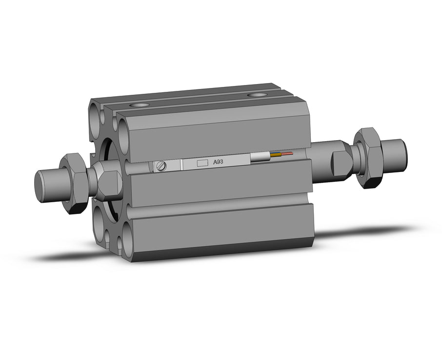 CDQSWB20-10DCM-A93S CYL, COMPACT, DBL ROD