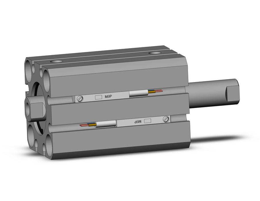 CDQSWB20-20D-M9PL CYL, COMPACT, DBL ROD