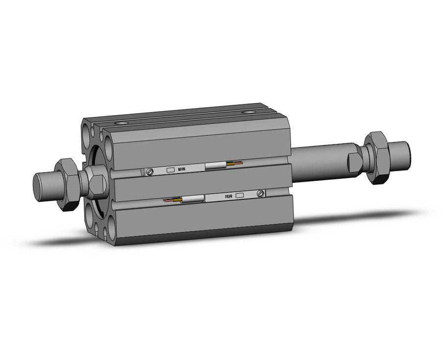 CDQSWB25-25DM-M9NL Cyl, Compact, Dbl rod