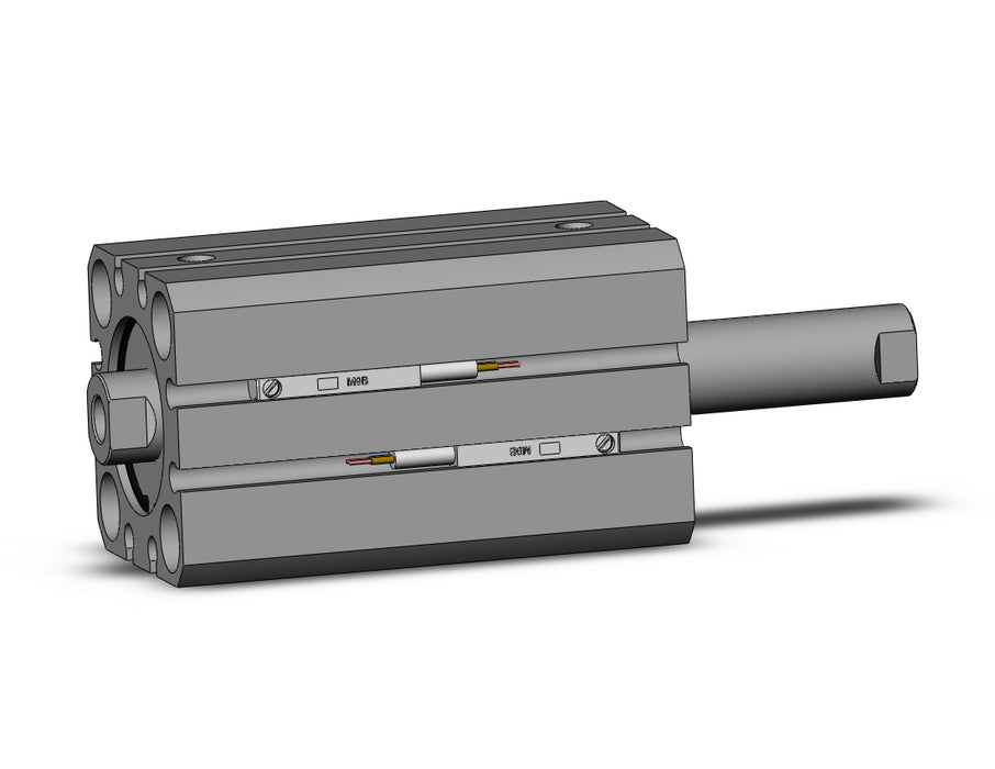 CDQSWB25-30D-M9BL CYL, COMPACT, DBL ROD