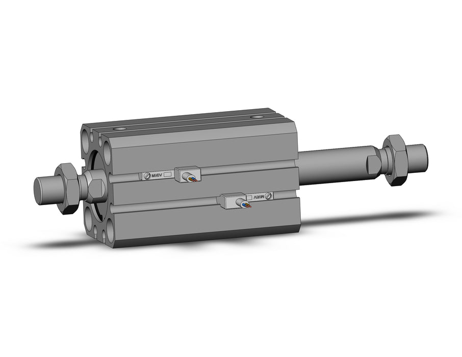 CDQSWB25-30DCM-M9BV Cyl, Compact, Dbl rod