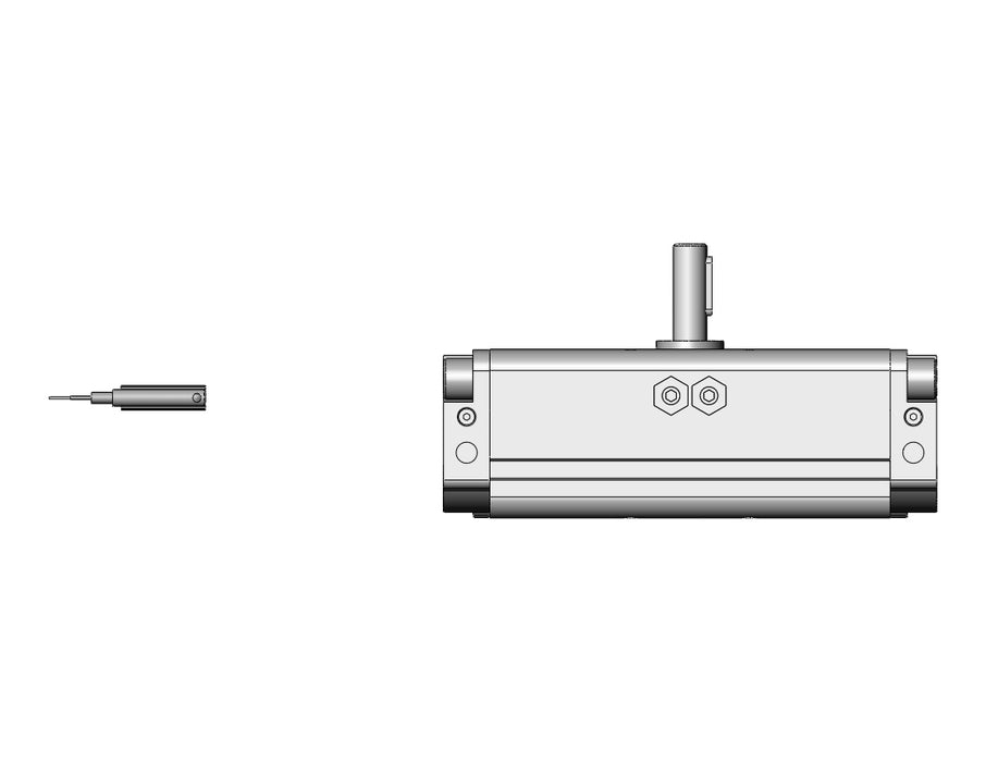 CDRA1BS30-180CZ-M9PM Actuator, Rotary, Rack & Pinion Type