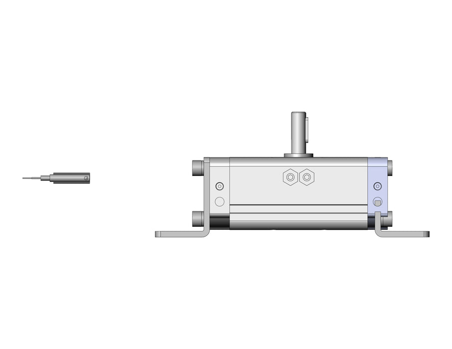 CDRA1LS30-90CZ-M9B Actuator, Rotary, Rack & Pinion Type