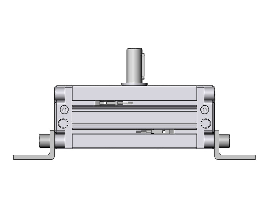 CDRA1LS50-90CZ-A93L Actuator, Rotary, Rack & Pinion Type