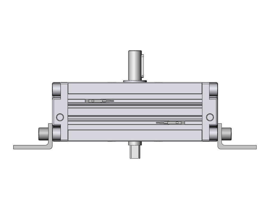 CDRA1LW63-180Z-A93 Actuator, Rotary, Rack & Pinion Type