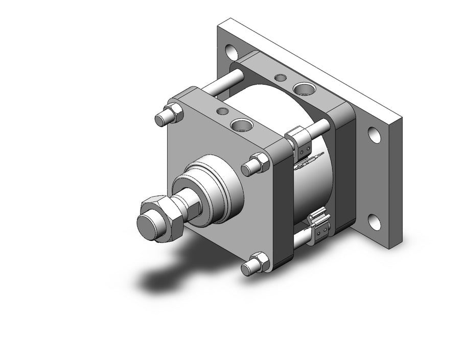 CDS2G140TN-25-A93L Cylinder, Tie Rod, CS2