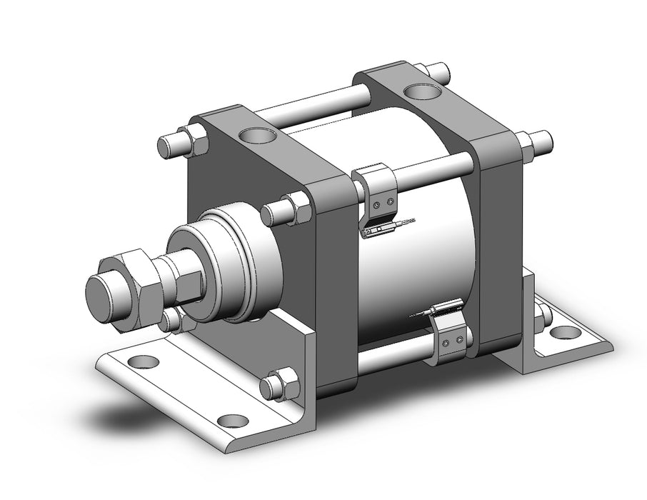 CDS2L125-50-A90L-XC3CA Cylinder, Tie Rod, CS2