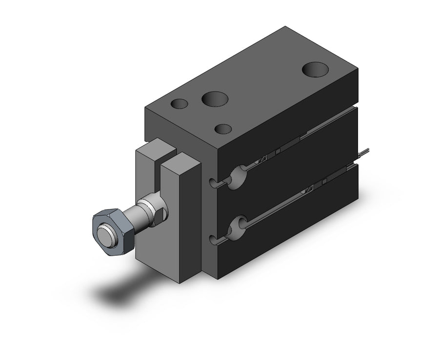 CDUK32TN-25D-A90L Cyl, Free Mount, Non-Rotating