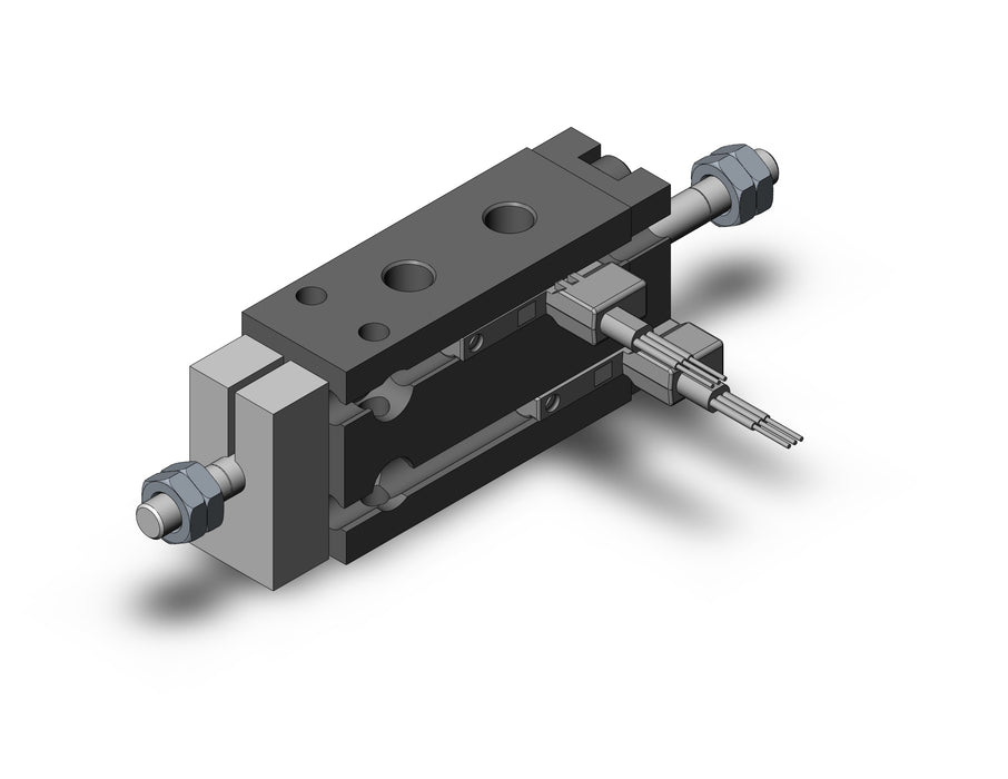 CDUKW10-5D-M9NV Cyl, Free Mt, Dbl Rod, Non-Rotating